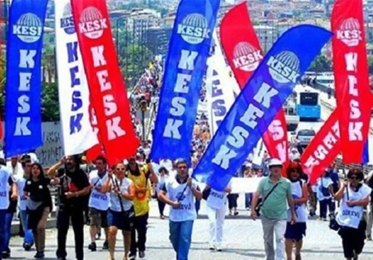  KESK  AKP, iktidarını devam ettirmek için sürekli düşman, hain, terörist imal ediyor,