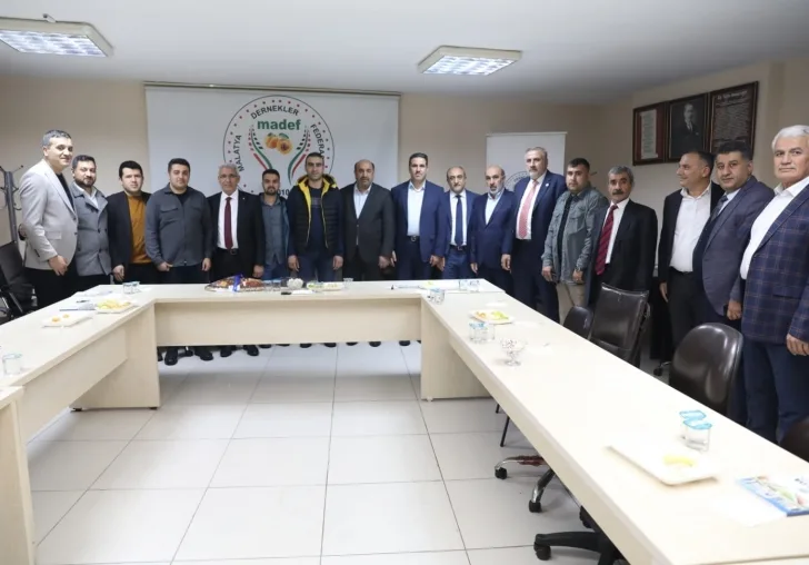 BAŞKAN GÜDERDEN MADEFE İSTİŞARE ZİYARETİ
