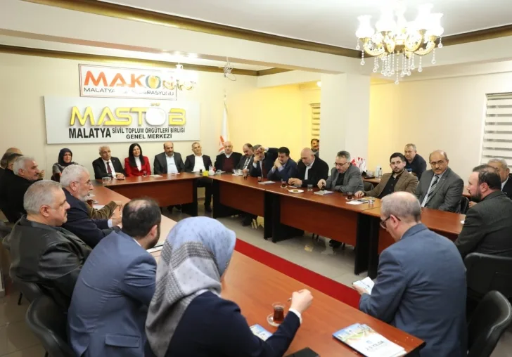 BAŞKAN GÜDERDEN MASTÖB BAŞKANINA HAYIRLI OLSUN ZİYARETİ
