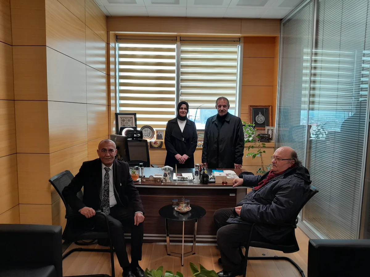 MALATYALI BÜROKRAT ÖZLEM PELİTOĞLUNA MALATYALILARDAN ZİYARET