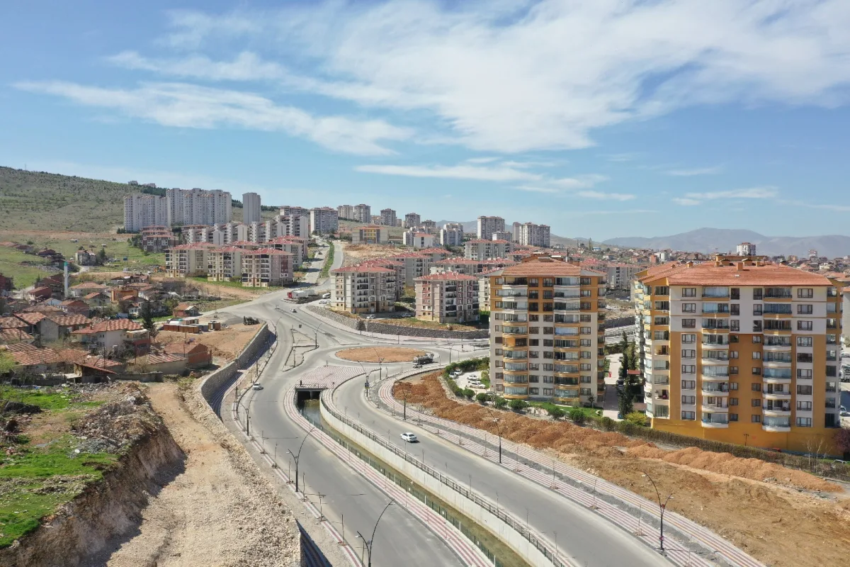 MALATYA GUNEY KUŞAK YOLU TAMAMLANMAK ÜZERE