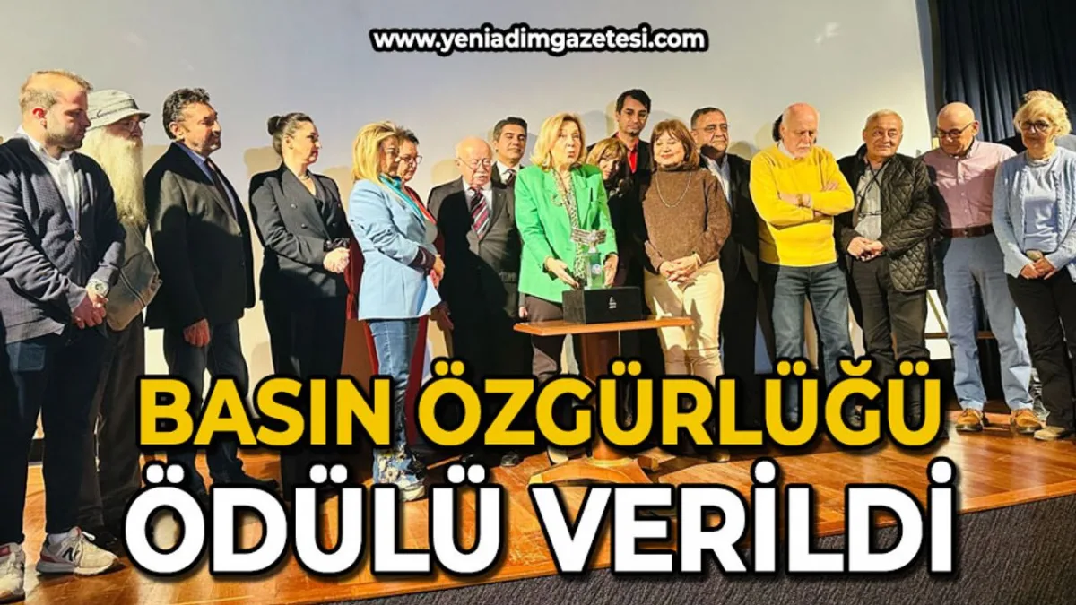 BASIN KONSEYI DÜNYA BASIN ÖZGÜRLÜĞÜ ÖDÜLÜ VERDİ