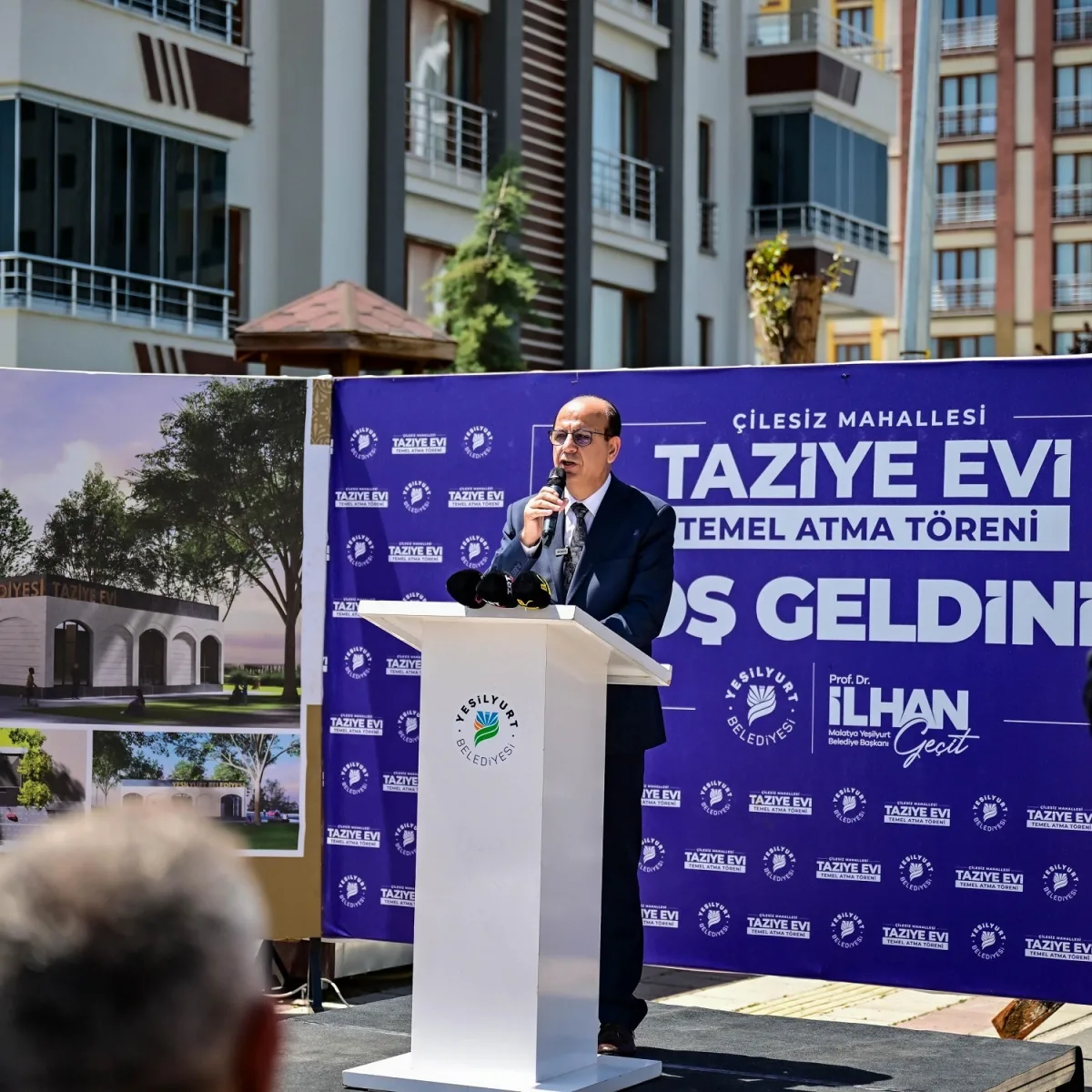 BAŞKAN GEÇİTİN "  TAZİYE EVİ " PROJESI HAYATA GEÇTI