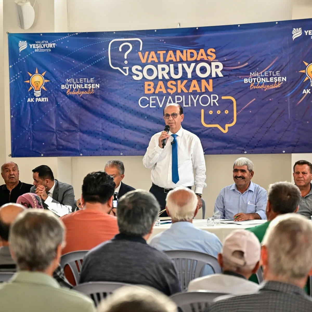 BAŞKAN GEÇİT " BANAZI KONAK VE HORATANIN GELİŞİMİ  YEŞİLYURT İÇİN  ÇOK ÖNEMLİ