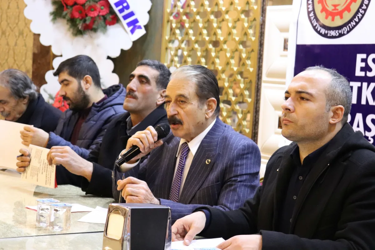 KESKİN: SADECE ESNAFTAN VE MALATYA HALKINDAN DESTEK ALIRIZ