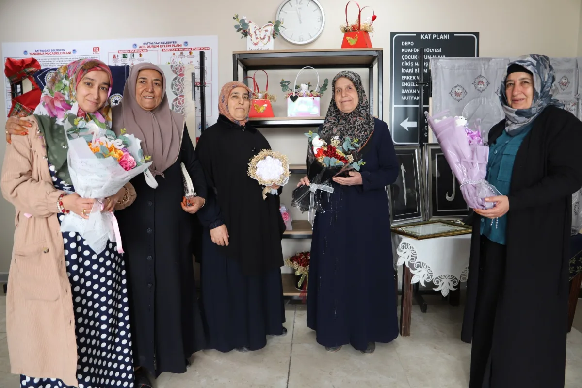 BATTALGAZİ'DE 8 MARTA ÖZEL KADIN EMEĞİ SERGİSİ