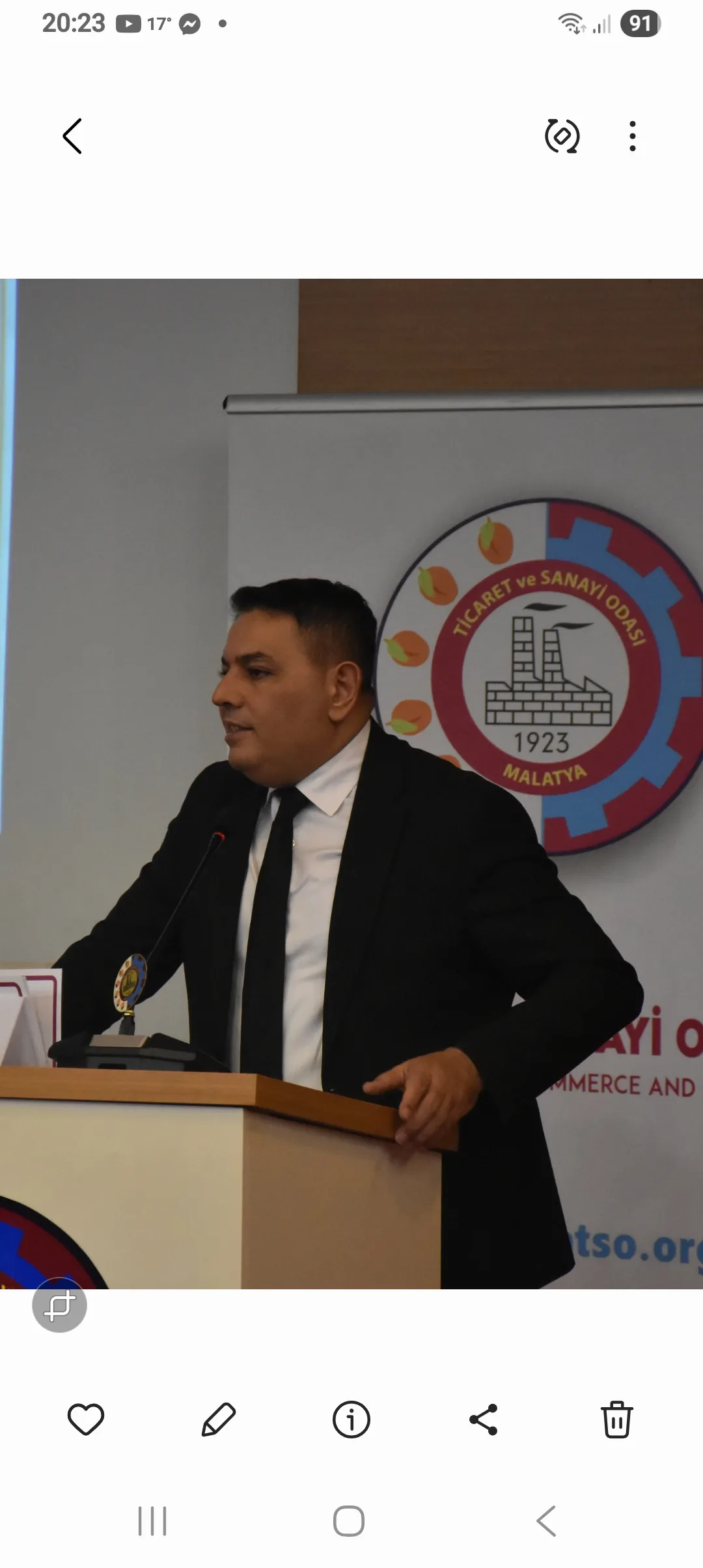 BAŞKAN SADIKOĞLU: İŞ DÜNYASININ SORUNLARINI VALİ YAVUZA İLETTİ.A