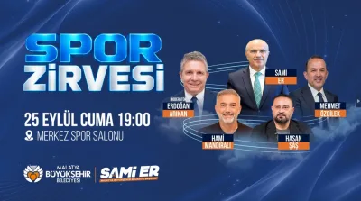 Sporun Zirvesi Malatya’da Gerçekleştirilecek 1