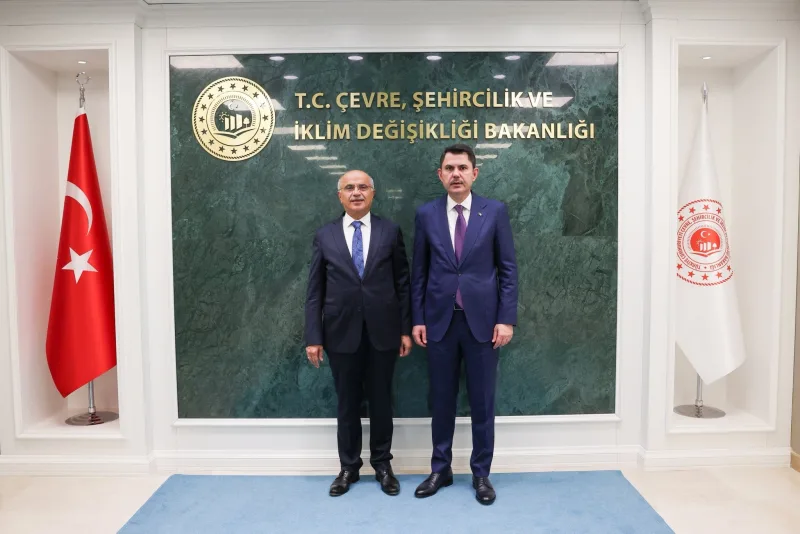 Başkan Er'den Bakan Kurum'a İstişare Ziyareti